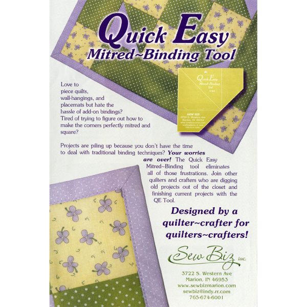 Quick-Easy Mitered Binding Tool Supply