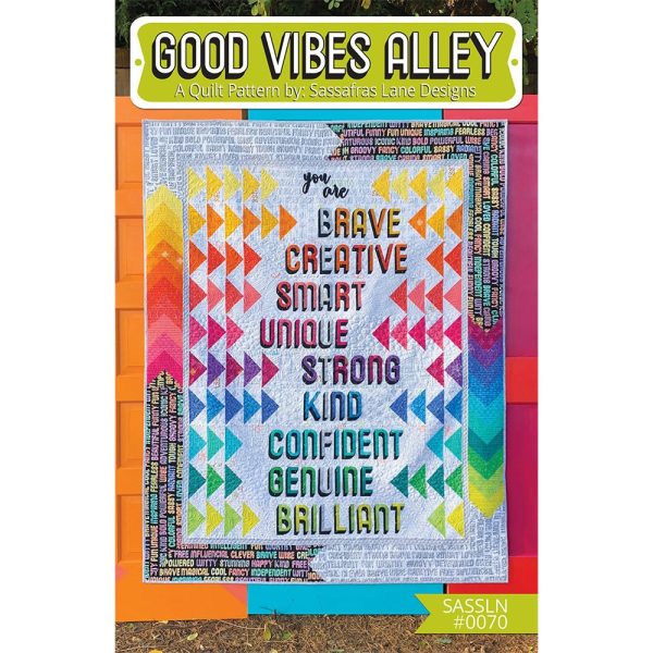 Sassafras Lane Designs, Good Vibes Alley Quilt Pattern Online
