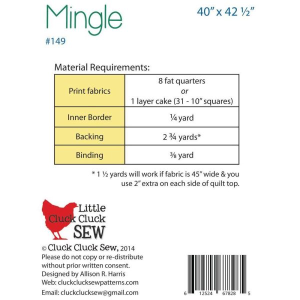 Mingle Mini Quilt Pattern Fashion - Image 3