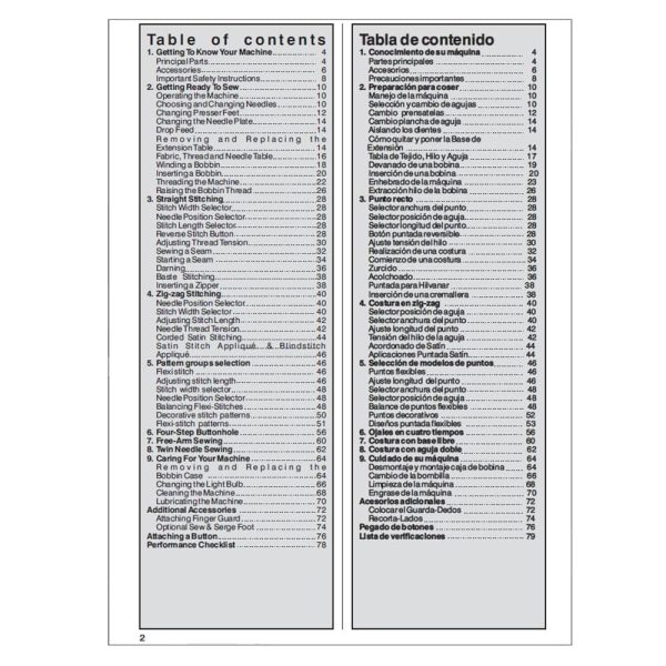 Singer CG-590 Instruction Manual on Sale - Image 2